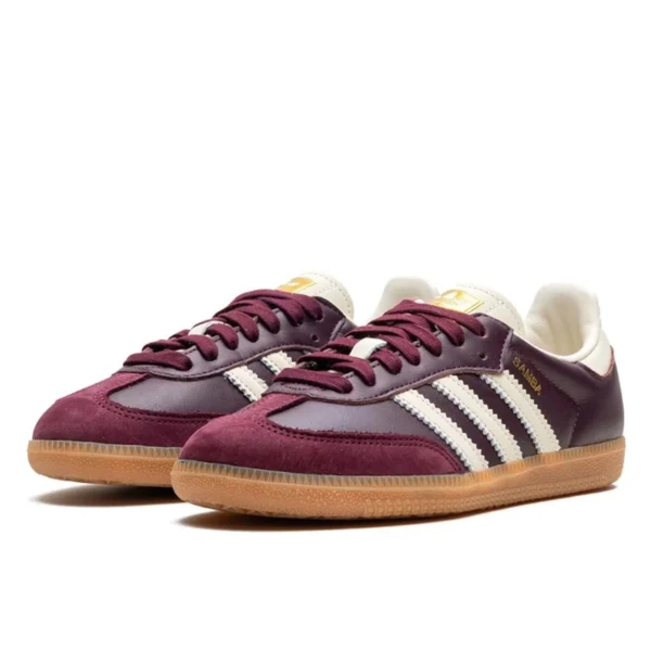 Adidas Samba Og Maroon - Image 4