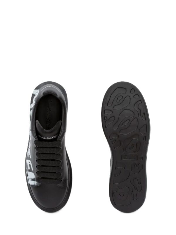 Alexander McQueen oversized Graffiti Black - Image 2