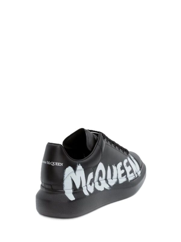 Alexander McQueen oversized Graffiti Black - Image 3