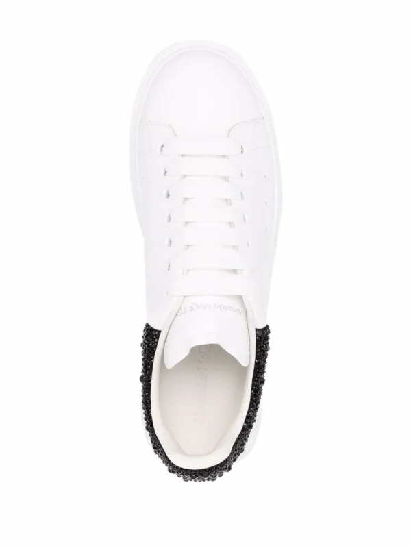 Alexander McQueen Oversized white Black Crystals - Image 3