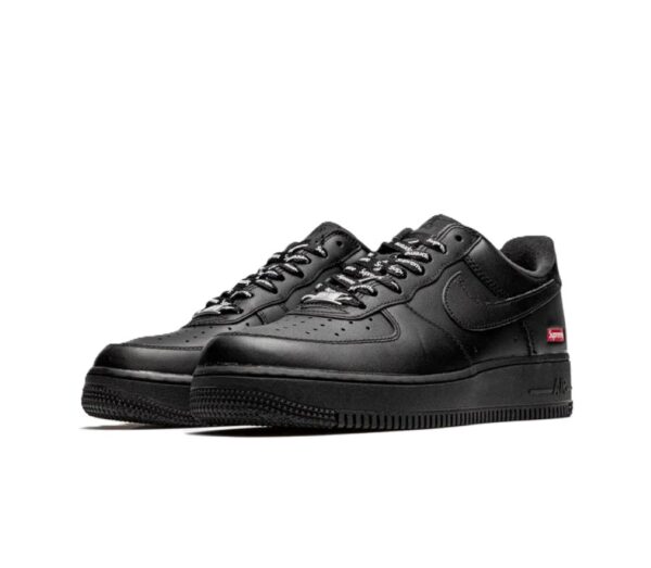Nike Air Force 1 Low Supreme Black - Image 2