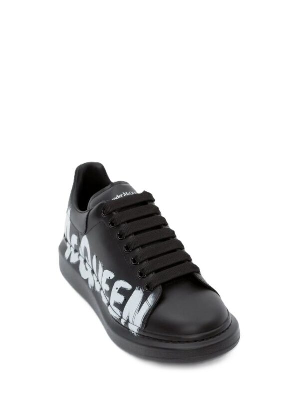 Alexander McQueen oversized Graffiti Black - Image 4