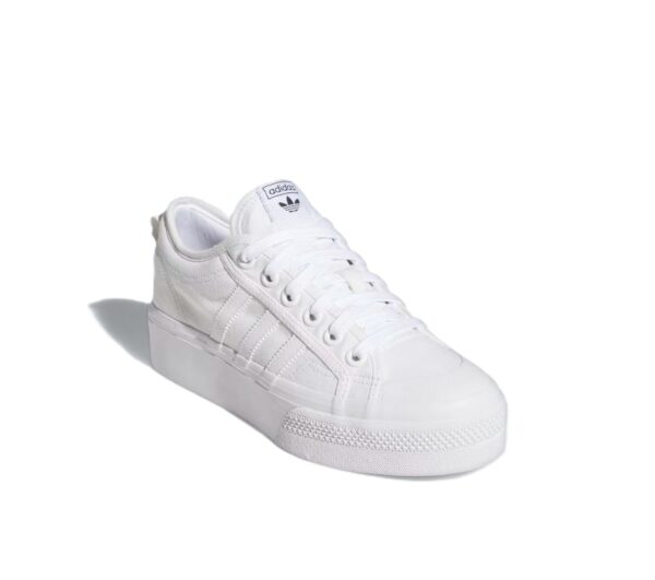 Adidas Nizza Platform Triple White - Image 3