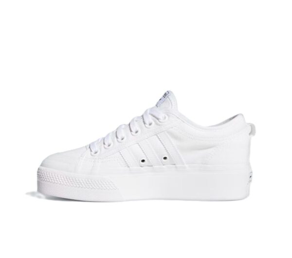 Adidas Nizza Platform Triple White