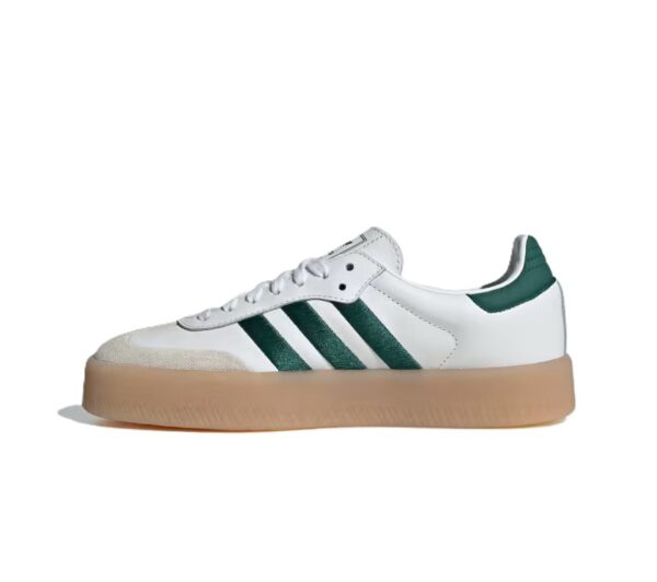 Adidas Sambae White Collegiate Green