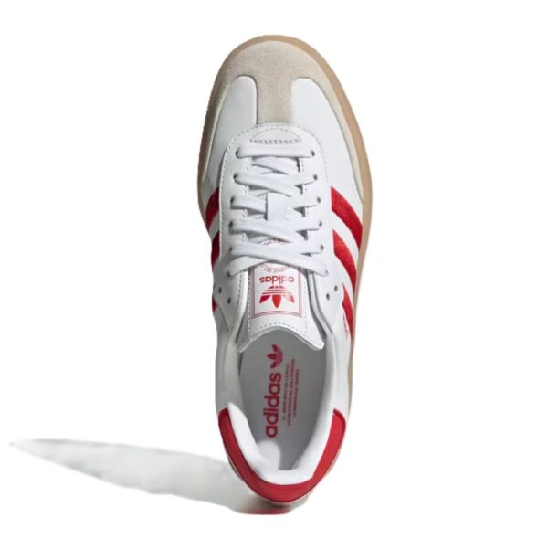 Adidas Sambae White Scarlet Red - Image 2