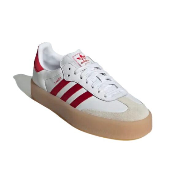 Adidas Sambae White Scarlet Red - Image 4