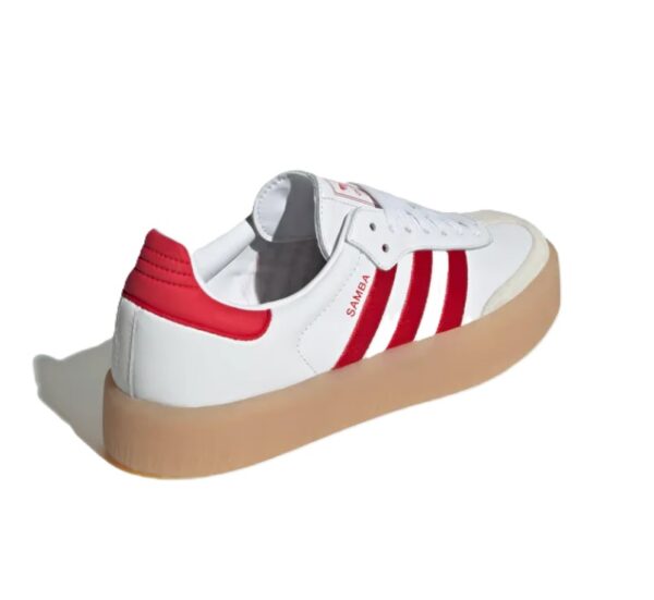 Adidas Sambae White Scarlet Red - Image 5