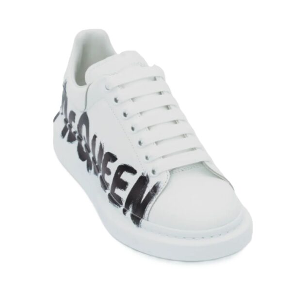 Alexander McQueen oversized Graffiti White - Image 3