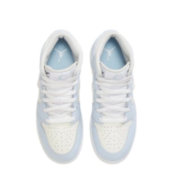 Nike Air Jordan 1 Mid SE Glitter Swoosh - Image 3