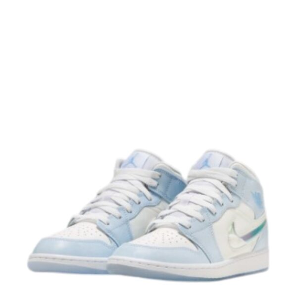 Nike Air Jordan 1 Mid SE Glitter Swoosh - Image 4